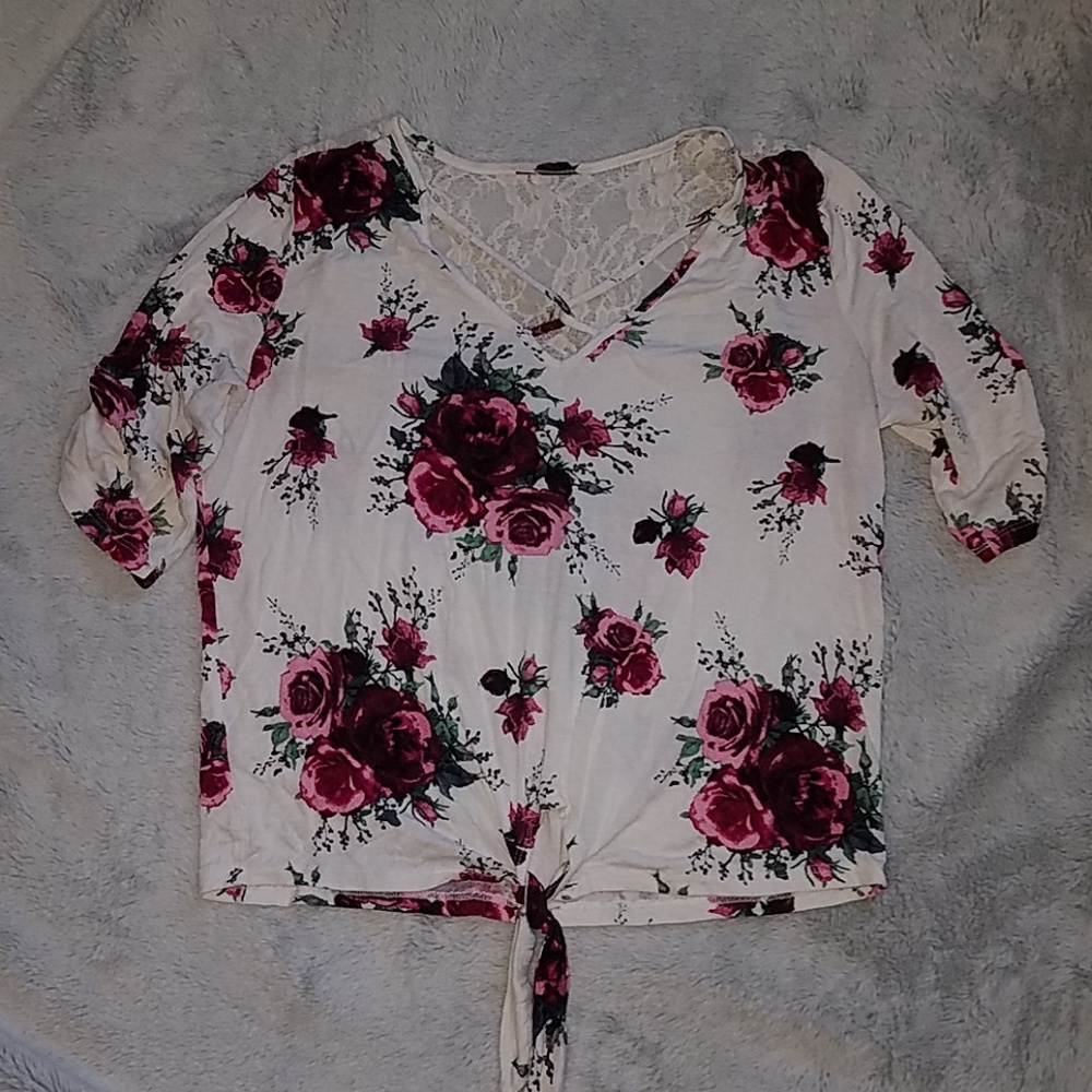 Beautiful floral blouse